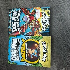 Dog Man Book Set by - Colorful Kids' Books